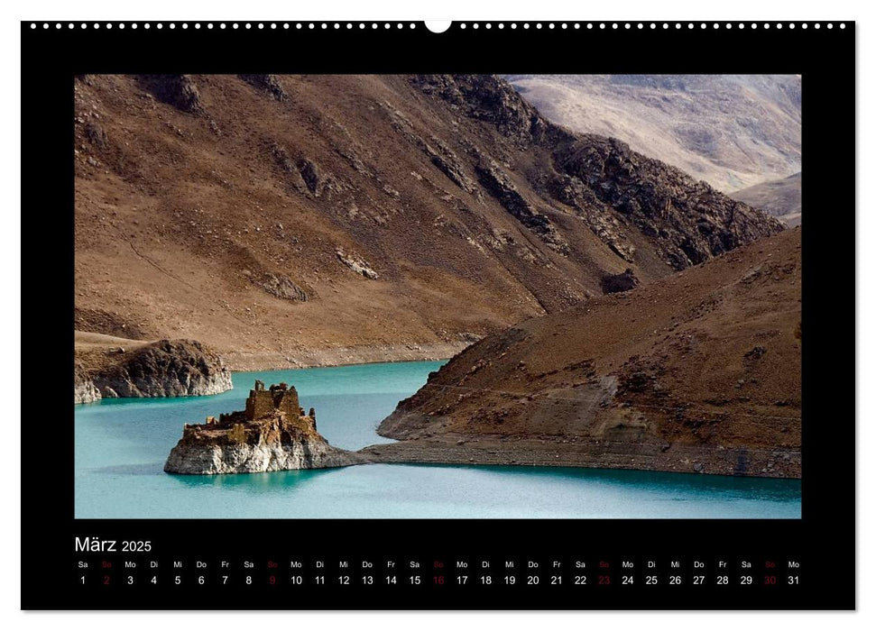 Tibet (CALVENDO Premium Wandkalender 2025)