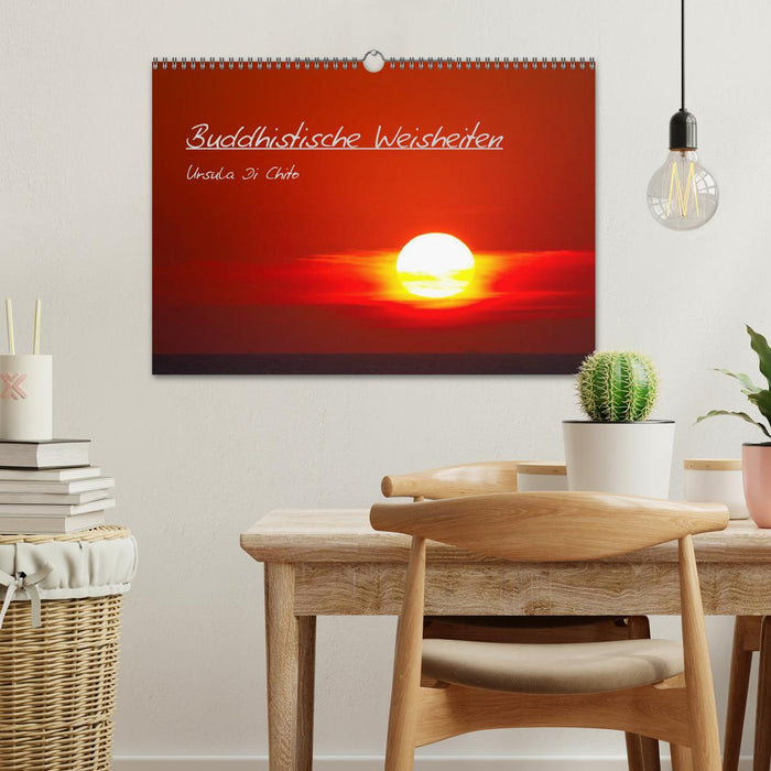 Buddhistische Weisheiten (CALVENDO Wandkalender 2025)