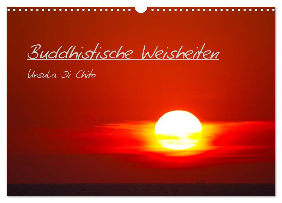 Buddhistische Weisheiten (CALVENDO Wandkalender 2025)