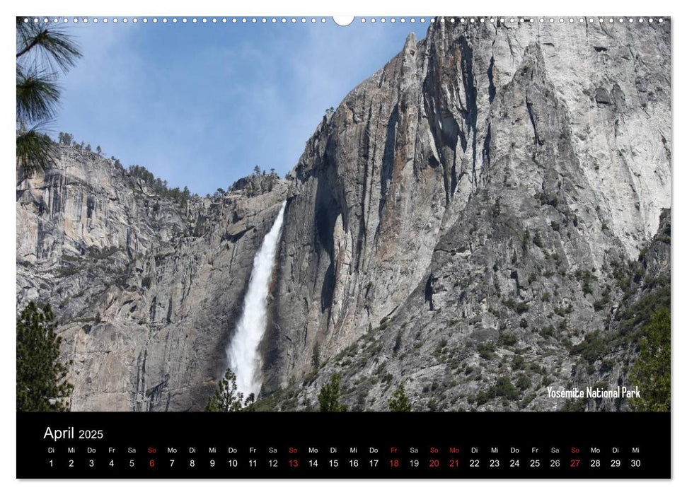 United States National Parks (CALVENDO Premium Wandkalender 2025)
