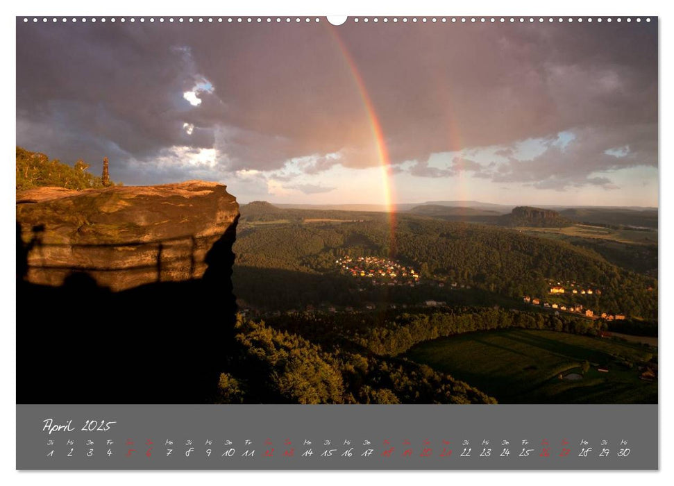 Traumlandschaft - Sächsische Schweiz (CALVENDO Premium Wandkalender 2025)