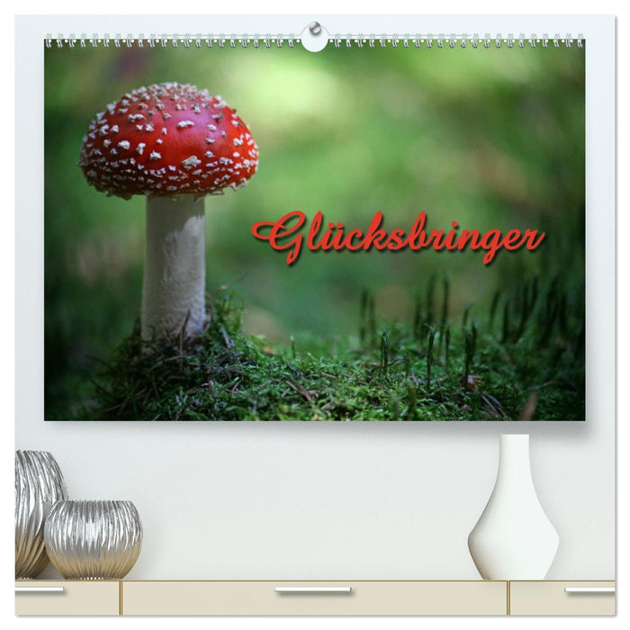 Glücksbringer (CALVENDO Premium Wandkalender 2025)