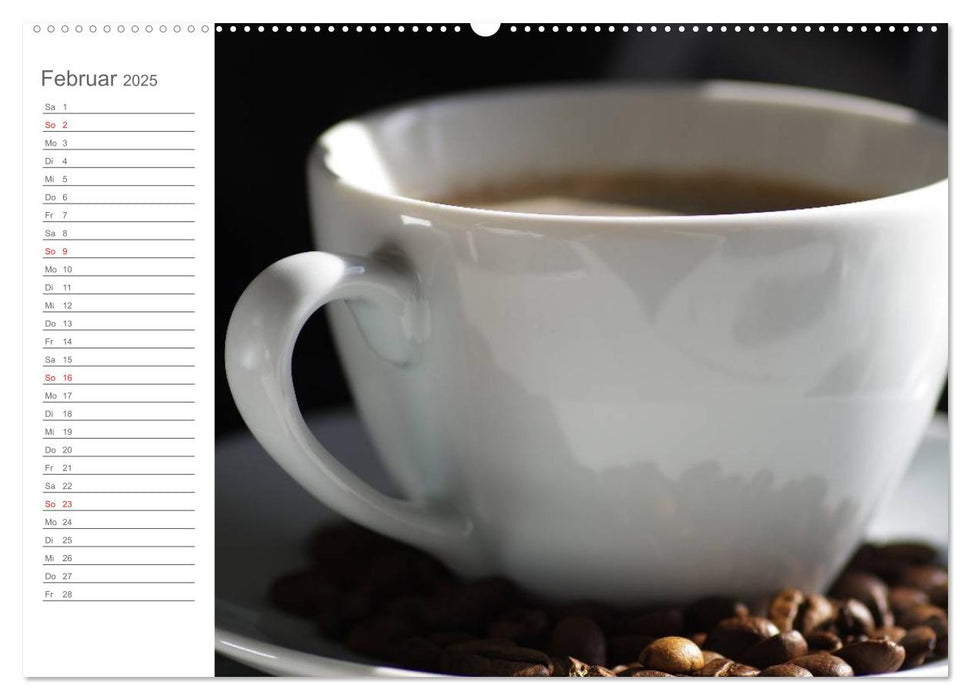 Kaffee-Pause Terminkalender Schweizer Kalendarium (CALVENDO Premium Wandkalender 2025)