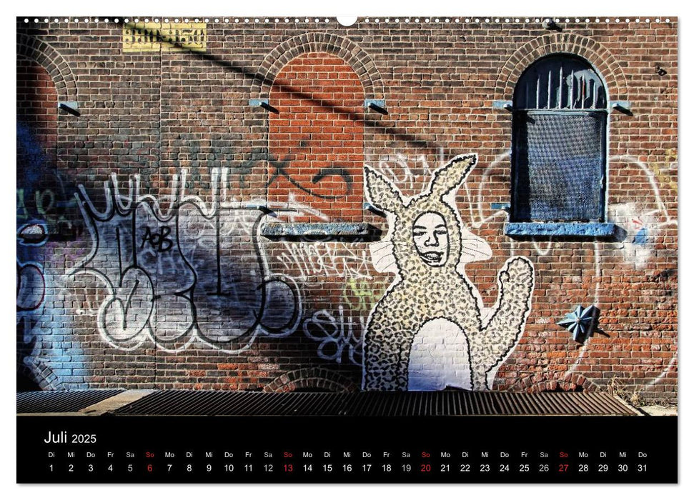 New York Street Art Kalender (CALVENDO Premium Wandkalender 2025)