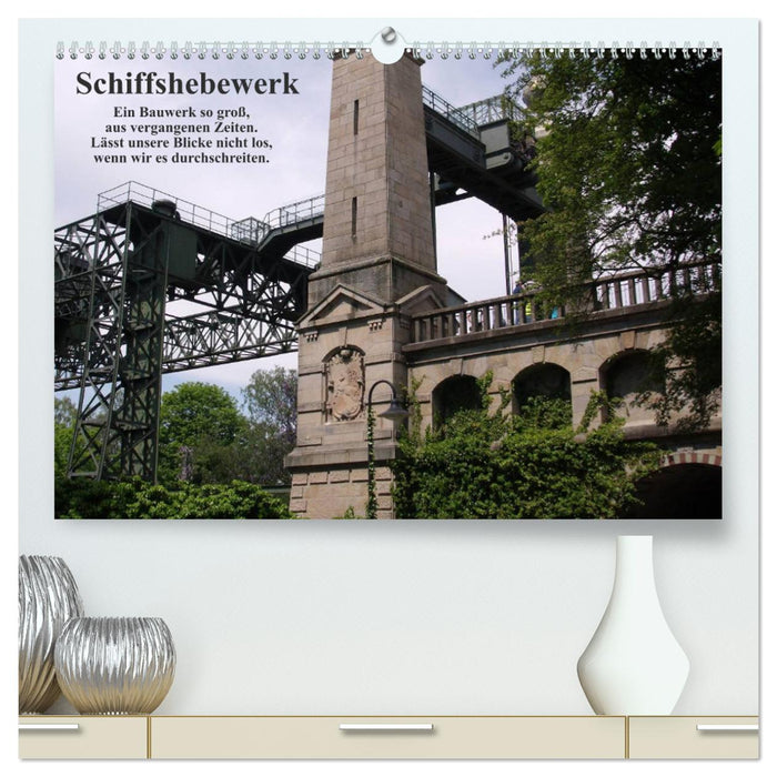 Schiffshebewerk (CALVENDO Premium Wandkalender 2025)