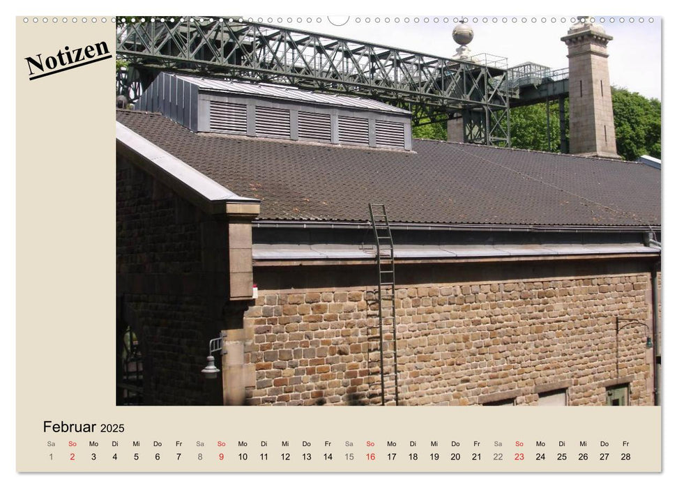 Schiffshebewerk (CALVENDO Premium Wandkalender 2025)