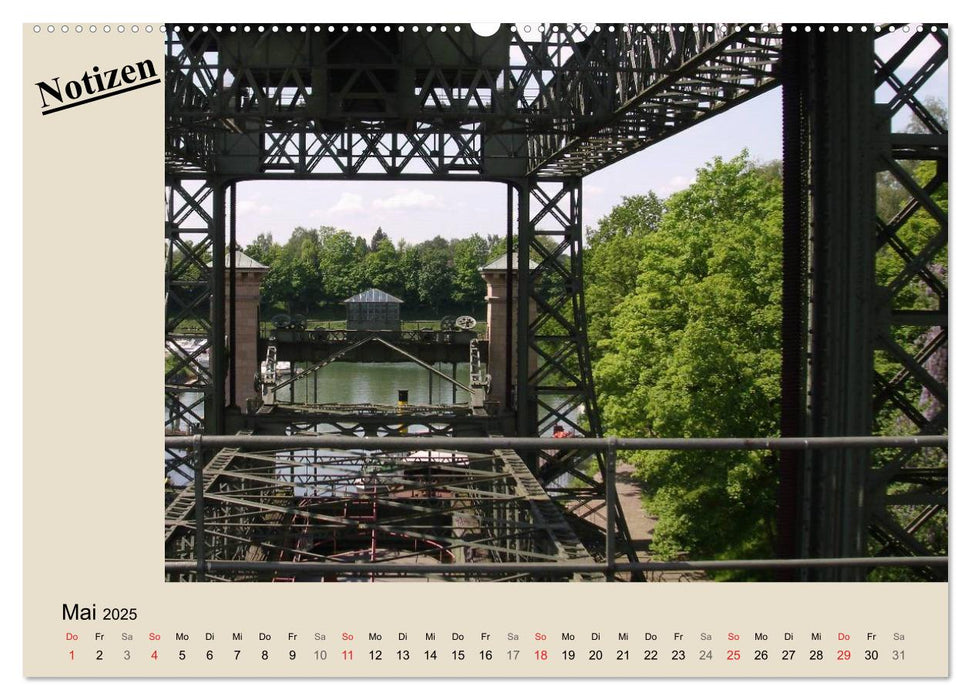 Schiffshebewerk (CALVENDO Premium Wandkalender 2025)