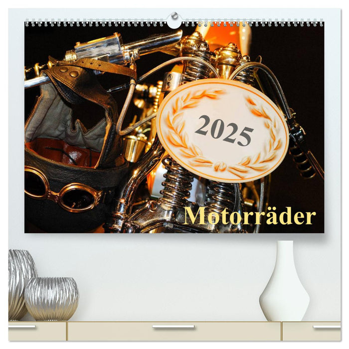 Motorräder (CALVENDO Premium Wandkalender 2025)