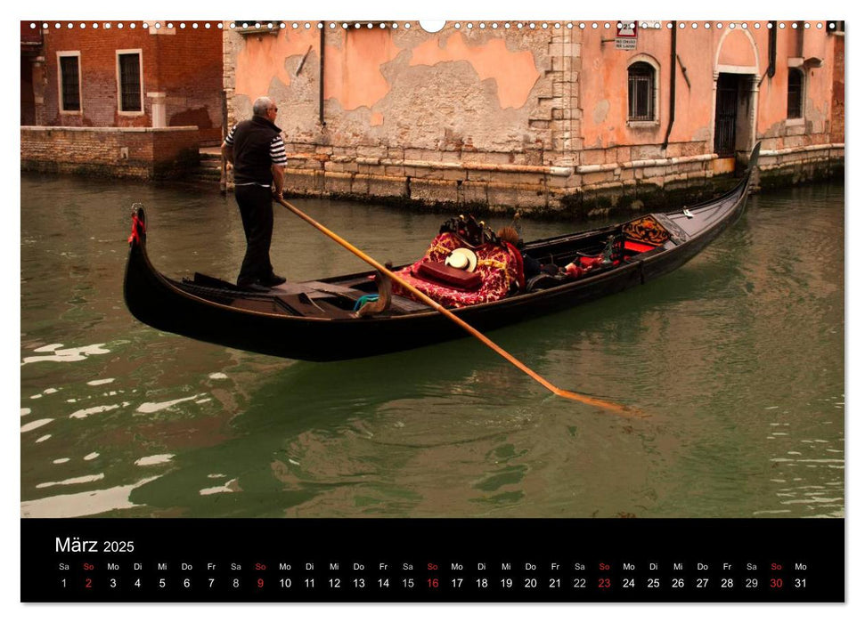 Venedig by André Poling (CALVENDO Premium Wandkalender 2025)