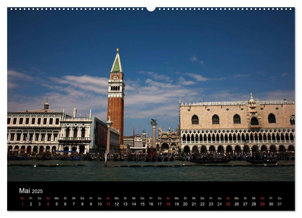 Venedig by André Poling (CALVENDO Premium Wandkalender 2025)