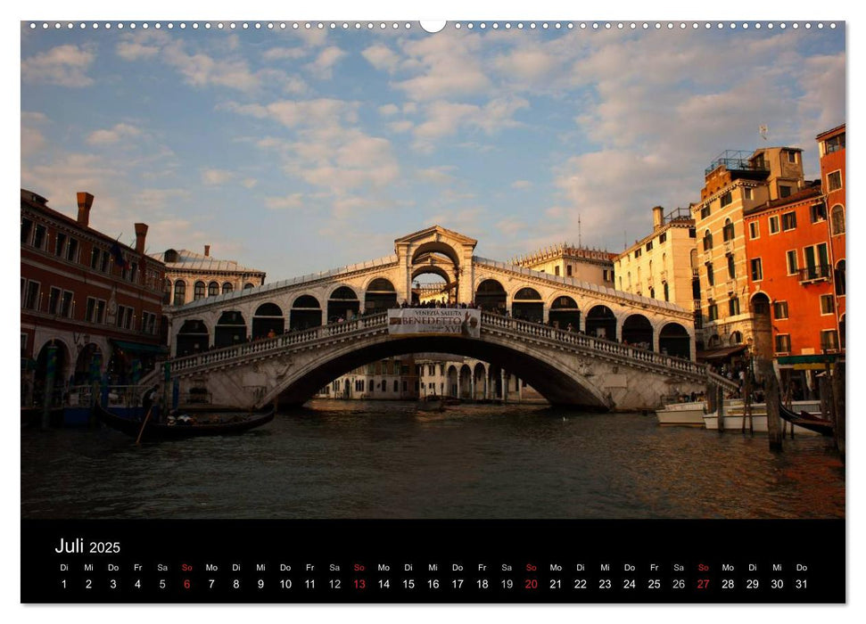 Venedig by André Poling (CALVENDO Premium Wandkalender 2025)