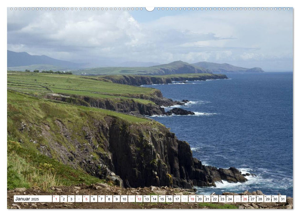 Irland - West und Ost (CALVENDO Premium Wandkalender 2025)