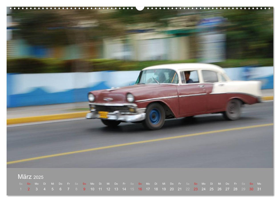 Cars of Cuba 2025 (CALVENDO Premium Wandkalender 2025)