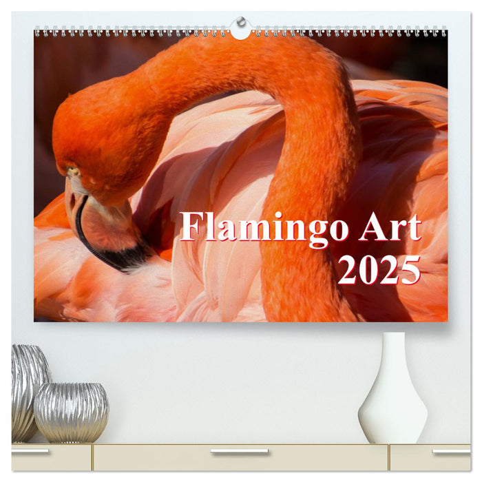 Flamingo Art 2025 (CALVENDO Premium Wandkalender 2025)