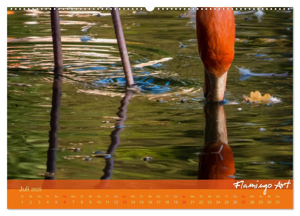 Flamingo Art 2025 (CALVENDO Premium Wandkalender 2025)