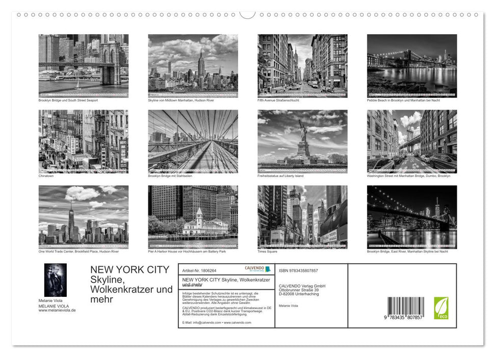 NEW YORK CITY Skyline, Wolkenkratzer und mehr (CALVENDO Premium Wandkalender 2025)