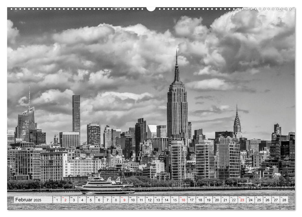 NEW YORK CITY Skyline, Wolkenkratzer und mehr (CALVENDO Premium Wandkalender 2025)
