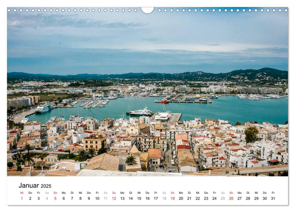 Ibiza & Formentera (CALVENDO Wandkalender 2025)