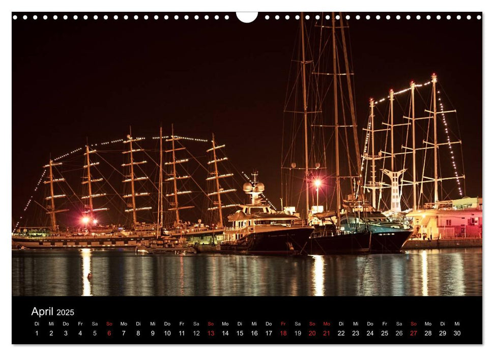 Ibiza by night (CALVENDO Wandkalender 2025)