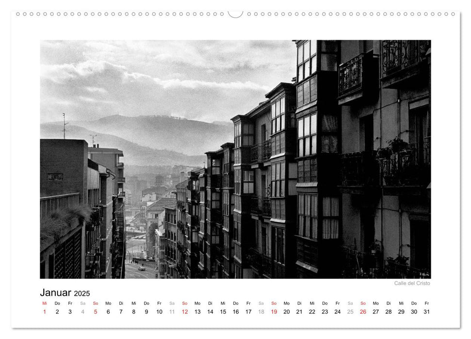 Bilbao - Bilder einer Stadt (CALVENDO Wandkalender 2025)