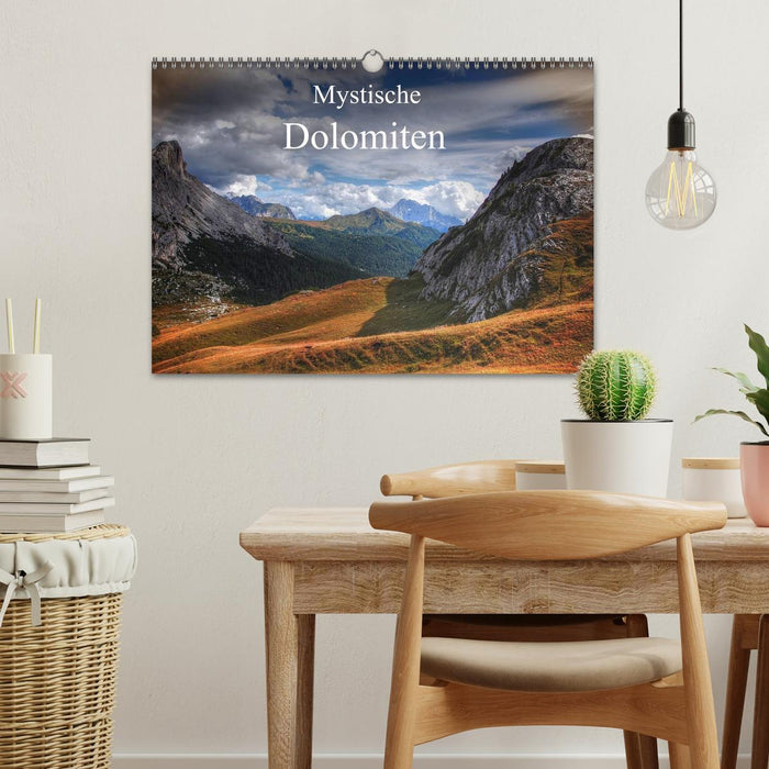 Mystische Dolomiten (CALVENDO Wandkalender 2025)