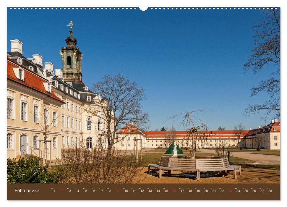 Sachsens Schlösser und Burgen (CALVENDO Premium Wandkalender 2025)