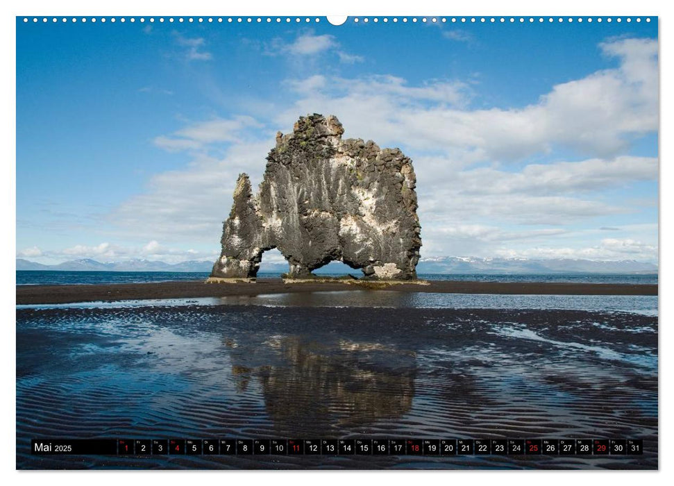 Island (CALVENDO Premium Wandkalender 2025)