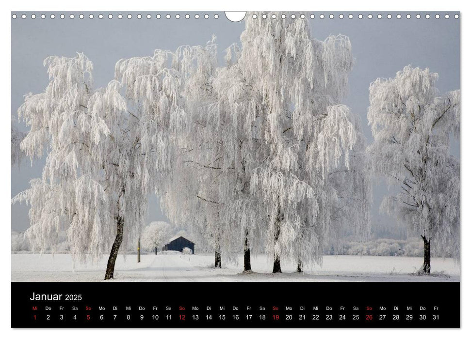 Heimatzeit - ein Jahr um Schwabmünchen (CALVENDO Wandkalender 2025)