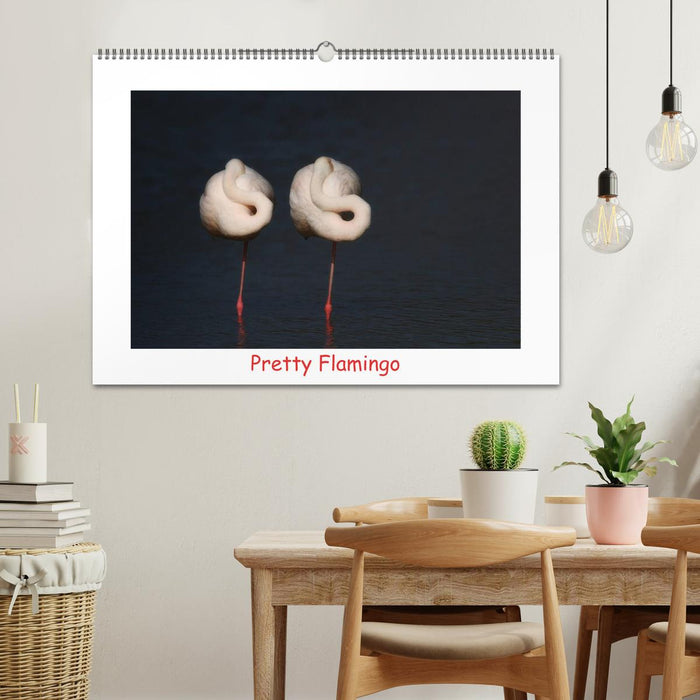 Pretty Flamingo (CALVENDO Wandkalender 2025)