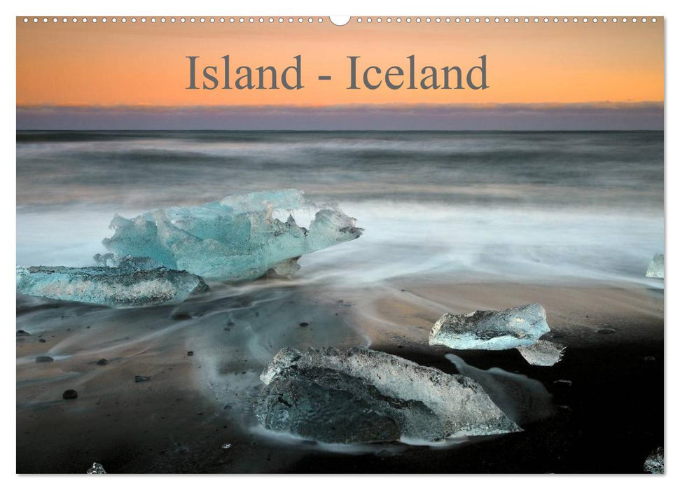 Island - Iceland (CALVENDO Wandkalender 2025)