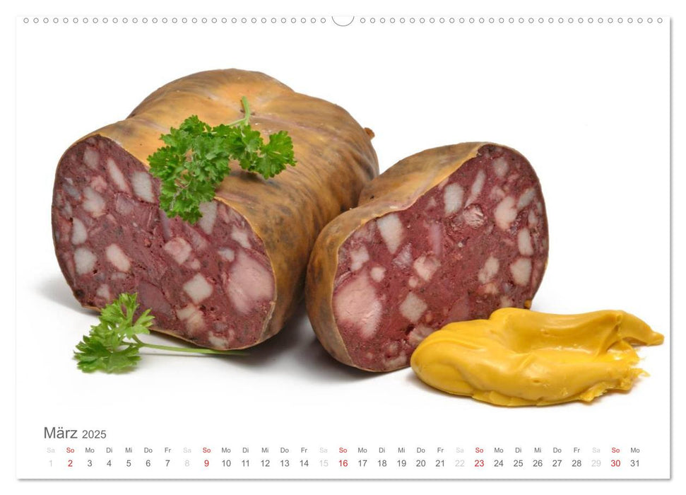 Alles Wurst (CALVENDO Premium Wandkalender 2025)