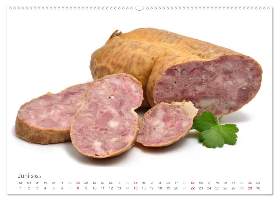 Alles Wurst (CALVENDO Premium Wandkalender 2025)