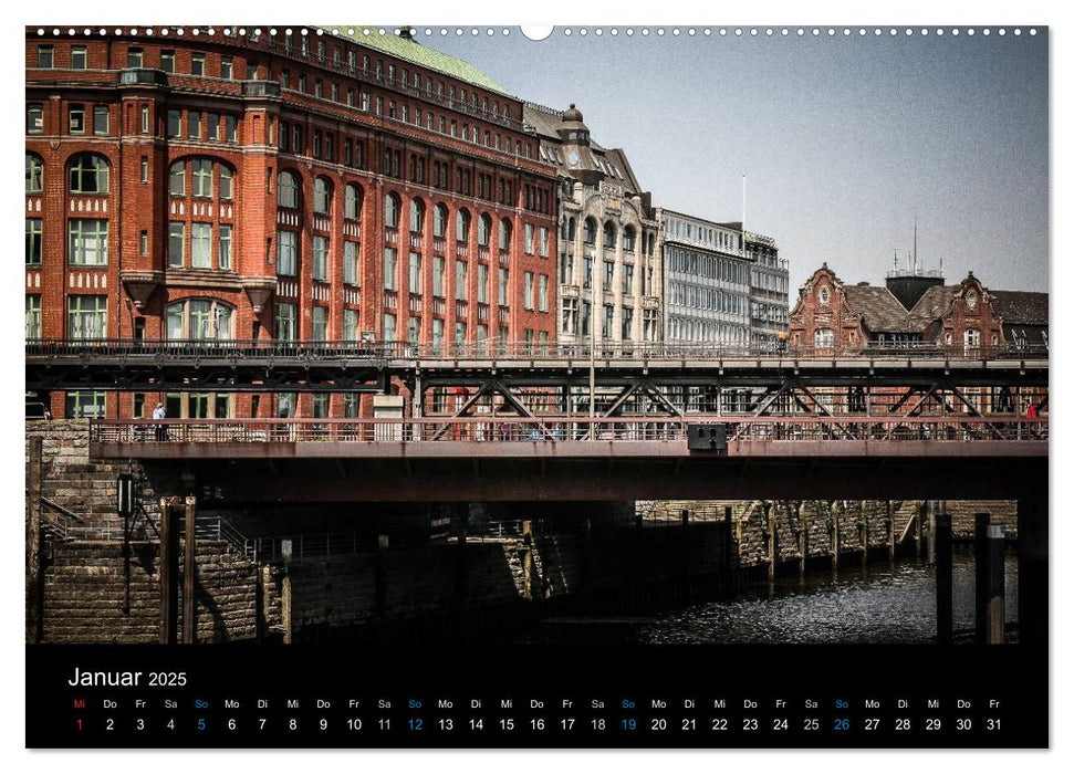 Hamburg (CALVENDO Premium Wandkalender 2025)