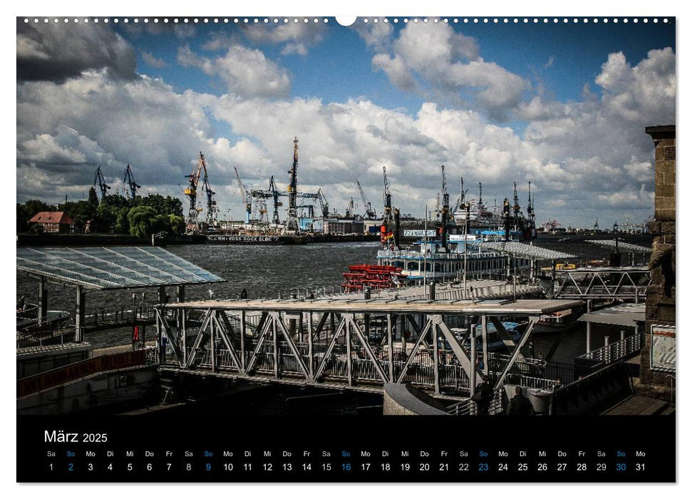 Hamburg (CALVENDO Premium Wandkalender 2025)