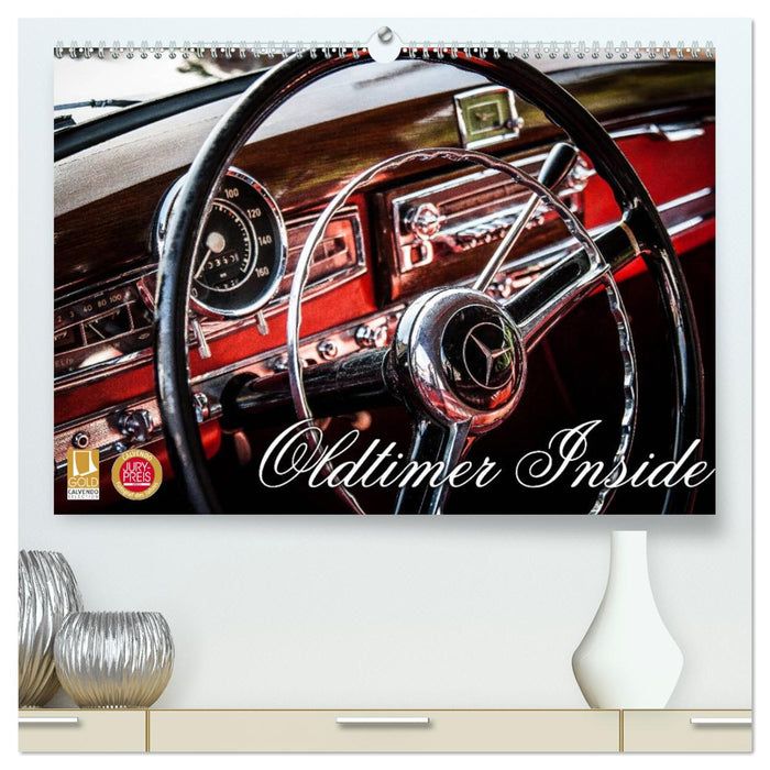 Oldtimer inside (CALVENDO Premium Wandkalender 2025)