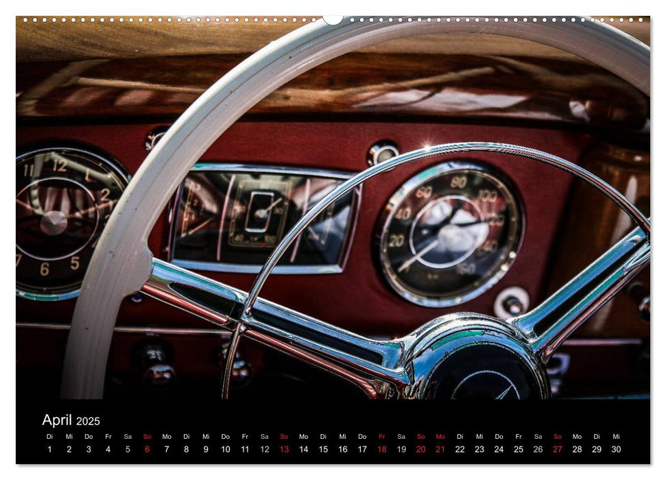 Oldtimer inside (CALVENDO Premium Wandkalender 2025)