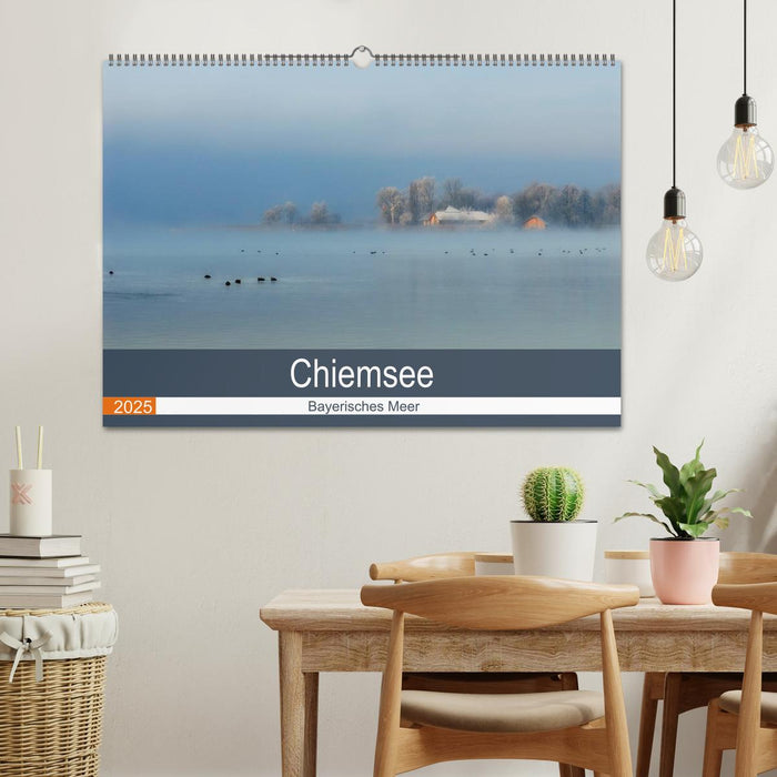 Chiemsee - Bayerisches Meer (CALVENDO Wandkalender 2025)