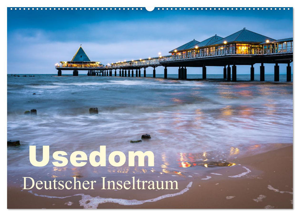 Usedom - Deutscher Inseltraum (CALVENDO Wandkalender 2025)