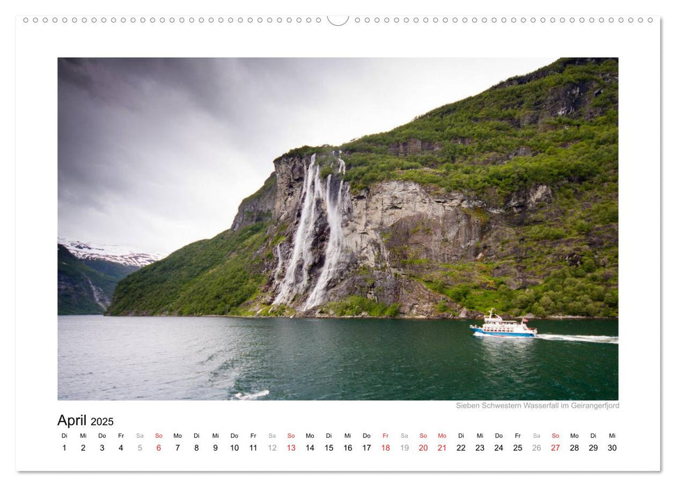 Norwegen 2025 - Land im Norden (CALVENDO Premium Wandkalender 2025)