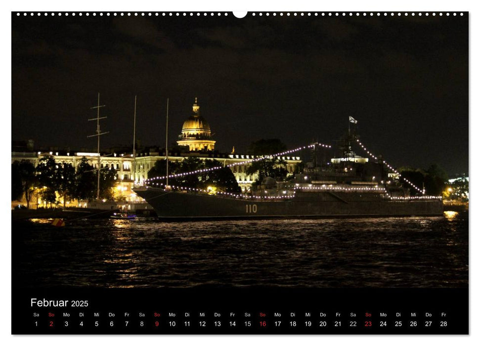 St. Petersburg (CALVENDO Premium Wandkalender 2025)