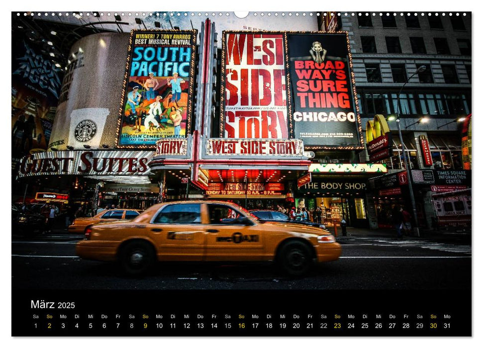 New York Shoots (CALVENDO Premium Wandkalender 2025)