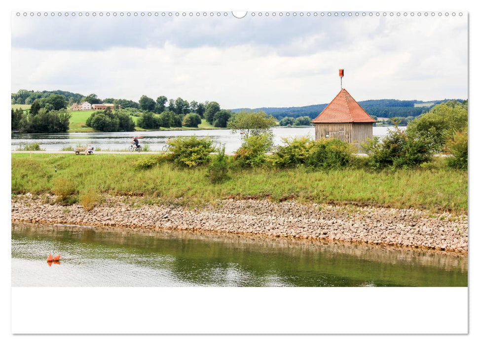 Mittelfranken - Das fränkische Seenland (CALVENDO Premium Wandkalender 2025)