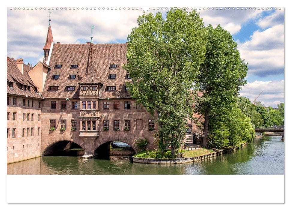 Mittelfranken - Das fränkische Seenland (CALVENDO Premium Wandkalender 2025)