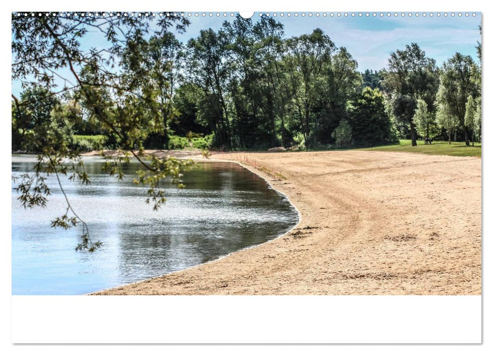 Mittelfranken - Das fränkische Seenland (CALVENDO Premium Wandkalender 2025)