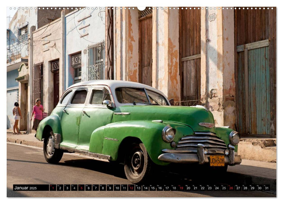 Classic Cars of Cuba (CALVENDO Premium Wandkalender 2025)