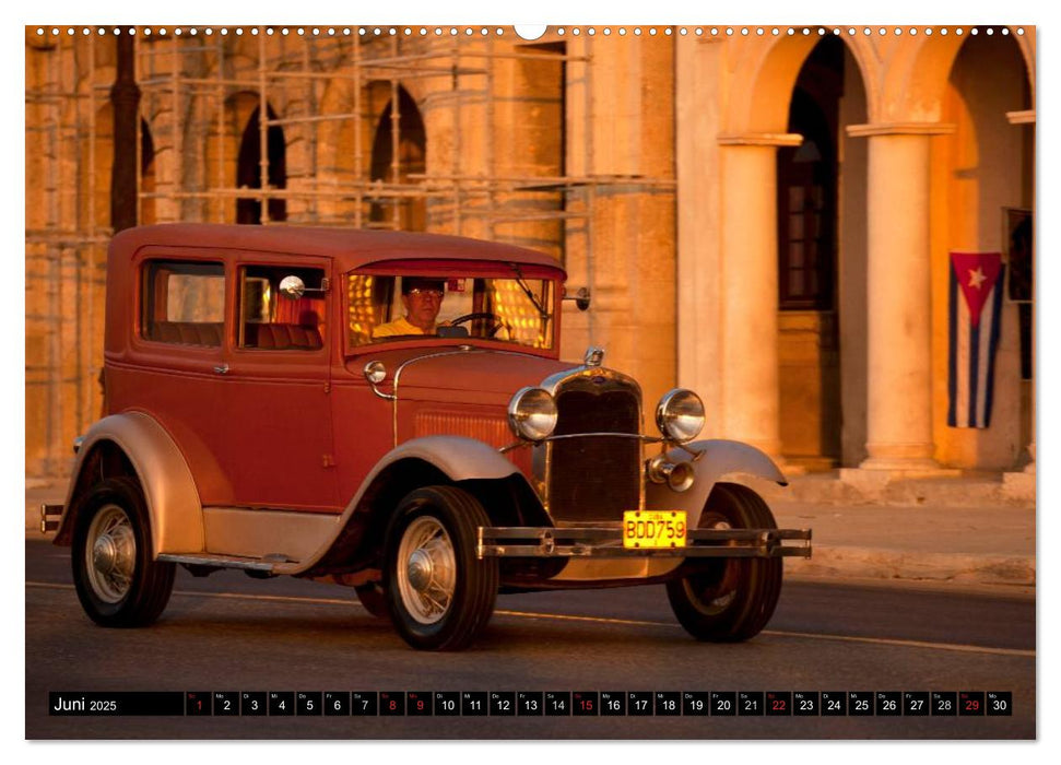 Classic Cars of Cuba (CALVENDO Premium Wandkalender 2025)