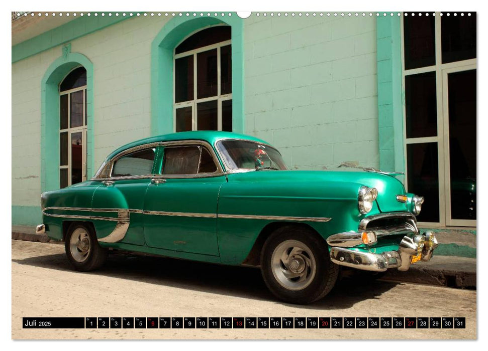 Classic Cars of Cuba (CALVENDO Premium Wandkalender 2025)