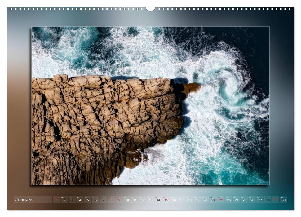 Steine, Felsen und Meer (CALVENDO Wandkalender 2025)