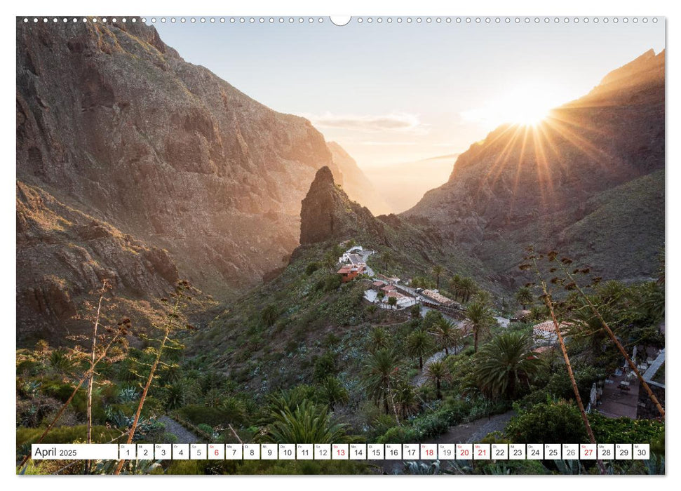 Teneriffa Traumlandschaften (CALVENDO Premium Wandkalender 2025)