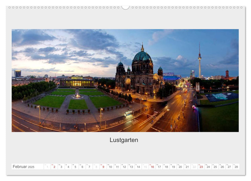 Berliner Panoramaansichten 2025 (CALVENDO Premium Wandkalender 2025)